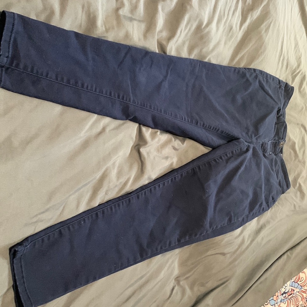 High Rise Blue Skinny Jeans, size 4, Authentic American Heritage